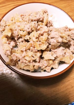 カリフラワー入りそぼろ-レシピのメイン写真