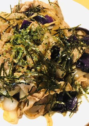 豚肉の赤味噌風味の焼そば-レシピのメイン写真