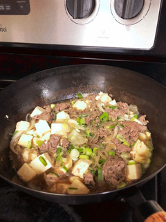 焼き肉のタレで肉みそ豆腐-レシピのメイン写真