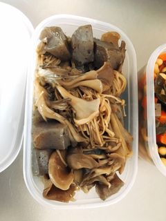 低糖質·常備菜★きのことこんにゃくの煮物-レシピのメイン写真