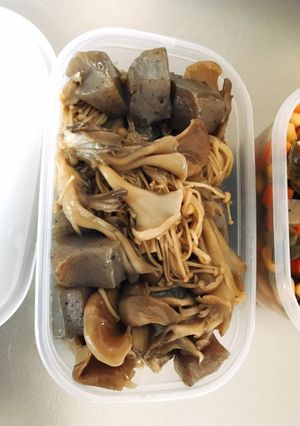 低糖質·常備菜★きのことこんにゃくの煮物-レシピのメイン写真