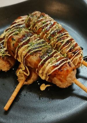 お祭り気分でお好み焼き風みっちりつくね-レシピのメイン写真