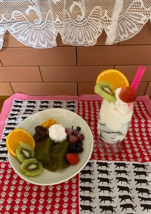 飲む抹茶ゼリー♡盛り合わせ♡アレンジ色々-レシピのメイン写真