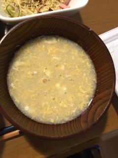 トロトロ美味しい!かき玉とろろ汁-レシピのメイン写真