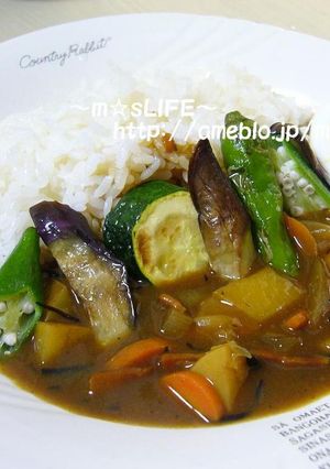 ありです♫ひじきの夏野菜カレー-レシピのメイン写真
