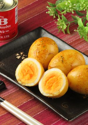 漬けるだけ!カレー味玉-レシピのメイン写真