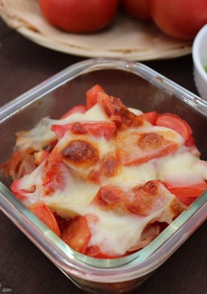 トマト農家の簡単すぎるトマトグラタン-レシピのメイン写真