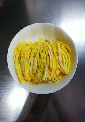 パルスイートで錦糸卵-レシピのメイン写真