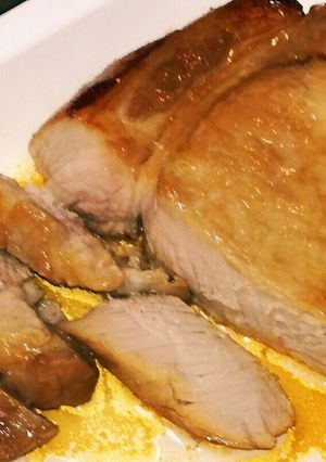 へルシオで簡単│トンカツ肉で叉焼(丼)-レシピのメイン写真