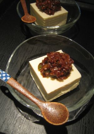 甘辛肉味噌やっこ-レシピのメイン写真