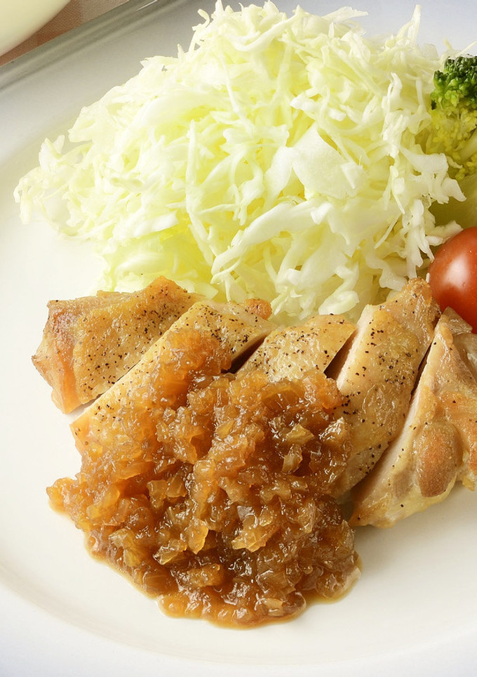 チキンソテー　和風玉ねぎソース-レシピのメイン写真