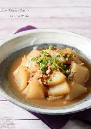 塩辛でいか大根-レシピのメイン写真