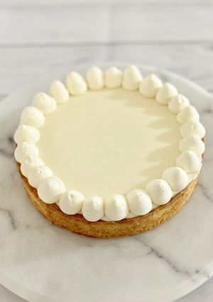 シンプルなレアチーズケーキ（ベース）-レシピのメイン写真