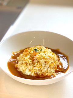 具なしルーだけカレーを炒飯に!-レシピのメイン写真