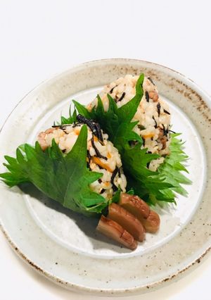 豚ひき肉とひじきの玄米ごはん　お弁当にも-レシピのメイン写真