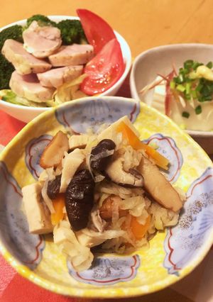 安定副菜！切り干し大根と高野豆腐の煮物-レシピのメイン写真