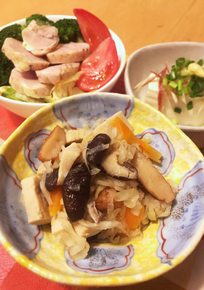安定副菜！切り干し大根と高野豆腐の煮物-レシピのメイン写真