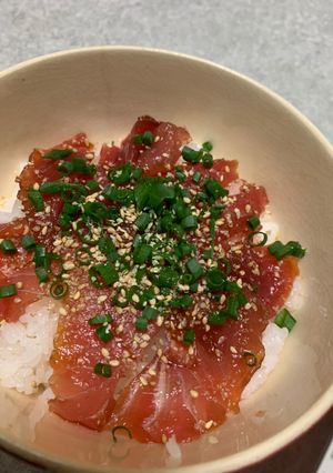 漬けマグロ丼-レシピのメイン写真