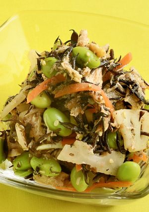 ひじきと枝豆の梅肉サラダ-レシピのメイン写真