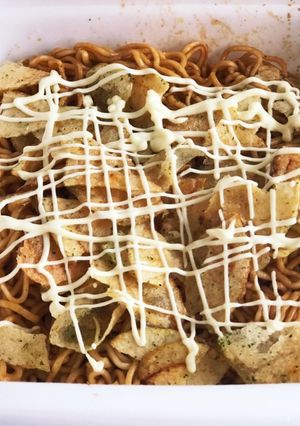 カップ焼そばのり塩ポテト-レシピのメイン写真