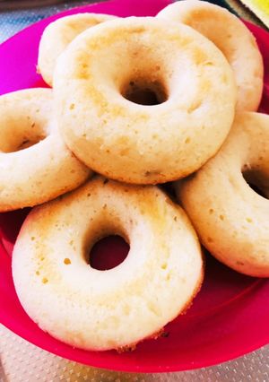 バナナヨーグルトの焼きドーナツ-レシピのメイン写真