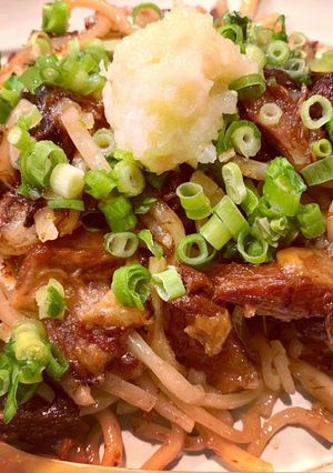 沖縄土産のソーキそばでソーキ焼きそば-レシピのメイン写真