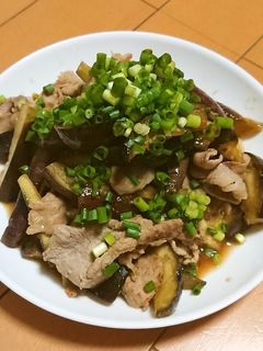 なすと豚肉のさっぱり炒め-レシピのメイン写真
