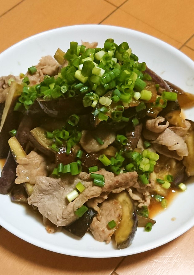 なすと豚肉のさっぱり炒め-レシピのメイン写真