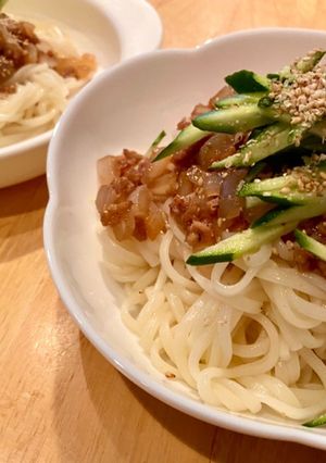 子供と一緒ランチ 甘味噌うどん-レシピのメイン写真
