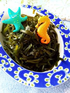 切り昆布の塩にんにく炒め お弁当に-レシピのメイン写真