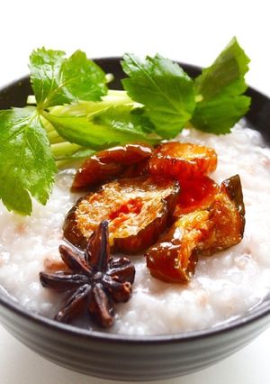 豚挽き肉のお粥・中華風-レシピのメイン写真