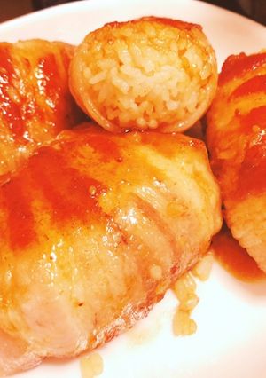 肉巻きおにぎり-レシピのメイン写真