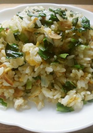 レタスの外葉のチャーハン♪-レシピのメイン写真