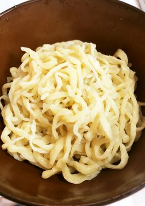 手打ち中華麺をフランスパン専用粉で-レシピのメイン写真