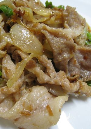 ♪豚肉の梅干し炒め♪-レシピのメイン写真