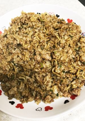 豚ミンチで簡単そば飯-レシピのメイン写真