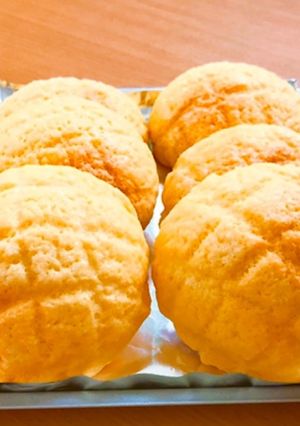 薄力粉100%♡ふかふかメロンパン-レシピのメイン写真