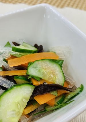 糸寒天のしょうが酢和え-レシピのメイン写真