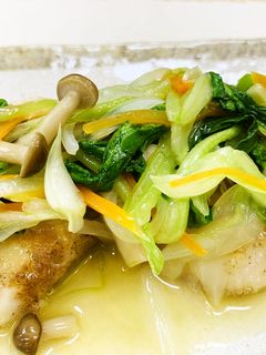 お魚のたっぷり野菜あんかけ-レシピのメイン写真