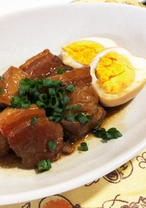 圧力鍋 とろける豚の角煮と煮卵-レシピのメイン写真