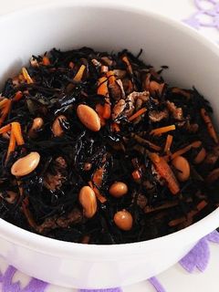 甘いひじきの煮物☆作り置き-レシピのメイン写真