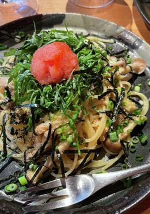 うなるぜ！たらこパスタ-レシピのメイン写真