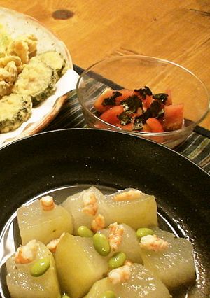 ＊冬瓜の冷やし海老餡かけ＊-レシピのメイン写真