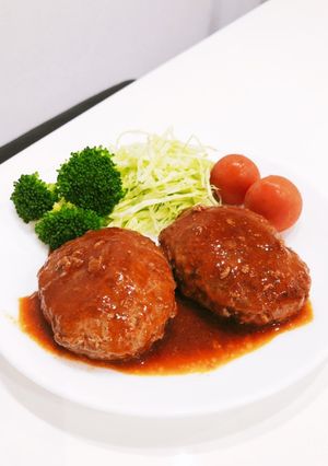 我が家の超時短ハンバーグ♡-レシピのメイン写真