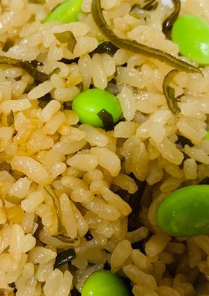 ゆきこさん直伝烏龍茶と昆布の炊き込ごはん-レシピのメイン写真