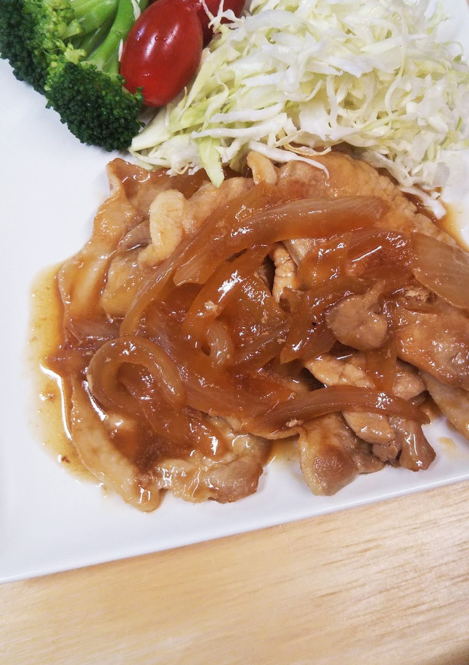 いつもの生姜焼きにあれをプラスでこく旨♪-レシピのメイン写真