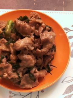 豚コマとニラの味噌炒め-レシピのメイン写真