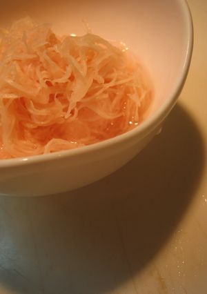 甘くない☆新しょうがの酢づけ-レシピのメイン写真