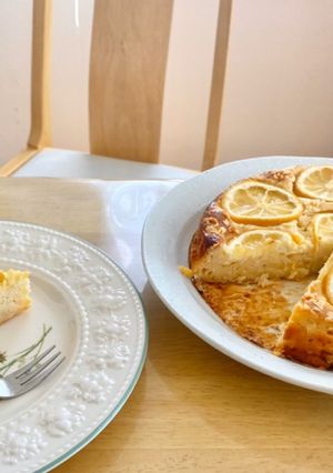 レモンとホワイトチョコレートのケーキ-レシピのメイン写真