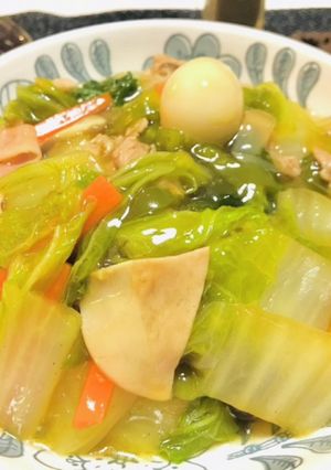 子供も沢山食べる中華丼・今夜のおかず-レシピのメイン写真